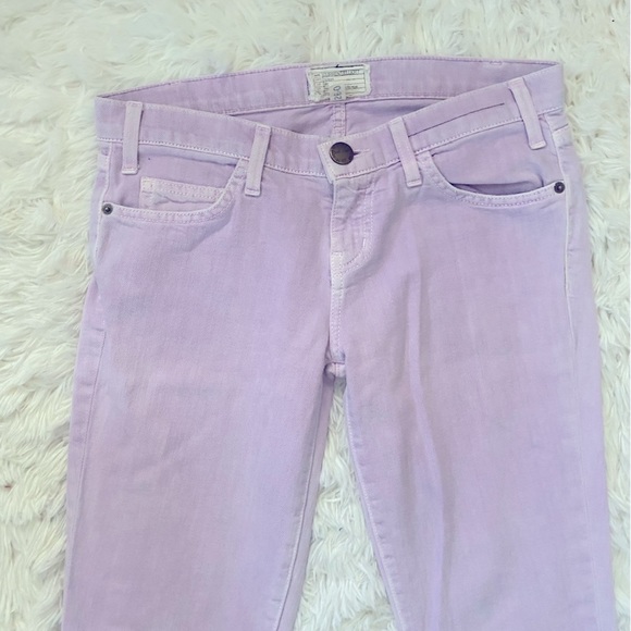 Current/Elliot Purple Ankle Skinny Jeans - Picture 4 of 8